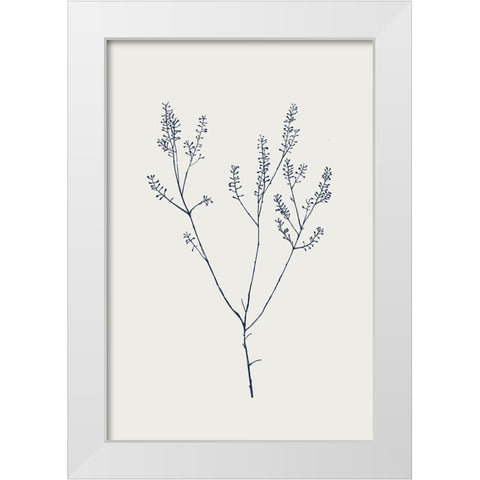 Graceful Day I White Modern Wood Framed Art Print by Flora B