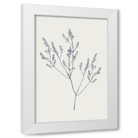 Graceful Day  White Modern Wood Framed Art Print by Flora B