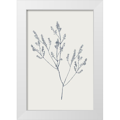 Graceful Day  White Modern Wood Framed Art Print by Flora B