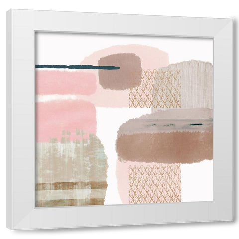 Afternoon Love I White Modern Wood Framed Art Print by Kouta, Flora