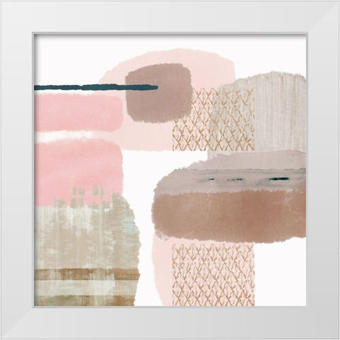 Afternoon Love I White Modern Wood Framed Art Print by Kouta, Flora