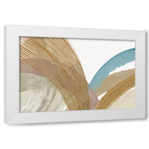 Force of Nature  White Modern Wood Framed Art Print by Kouta, Flora