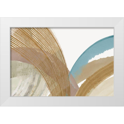 Force of Nature  White Modern Wood Framed Art Print by Kouta, Flora