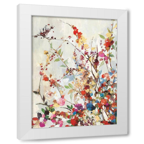 Early Bloom II White Modern Wood Framed Art Print by Ella K