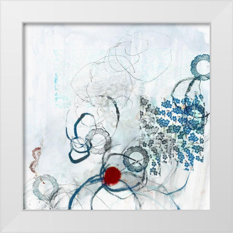 Sublime I  White Modern Wood Framed Art Print by Neale, Kathryn