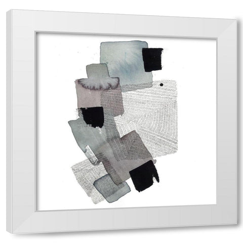 Tiptoe  White Modern Wood Framed Art Print by Rupe, Kim