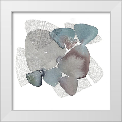 Sundance  White Modern Wood Framed Art Print by Rupe, Kim