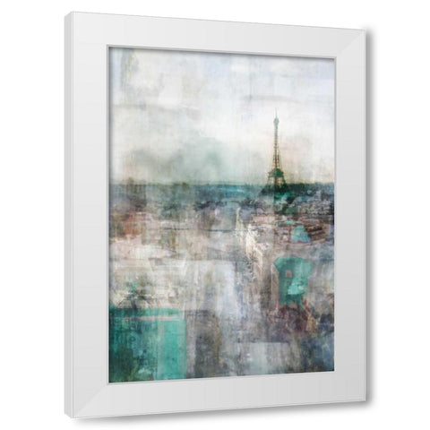 Peace Land I White Modern Wood Framed Art Print by Roko, Ken