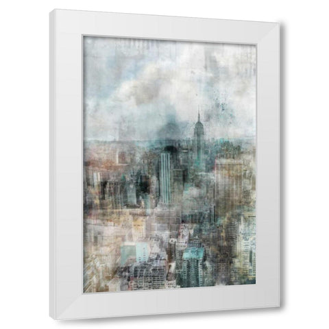 Peace Land II White Modern Wood Framed Art Print by Roko, Ken