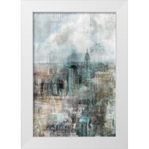 Peace Land II White Modern Wood Framed Art Print by Roko, Ken