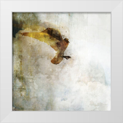 Ocean Flight I White Modern Wood Framed Art Print by Roko, Ken