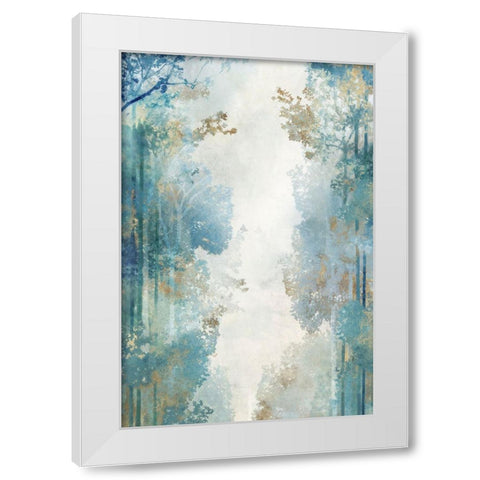 Bluegate IIÂ  White Modern Wood Framed Art Print by Roko, Ken
