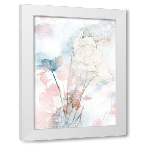 Dance Dance White Modern Wood Framed Art Print by Roko, Ken
