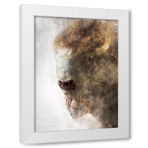 A Closeness White Modern Wood Framed Art Print by Roko, Ken