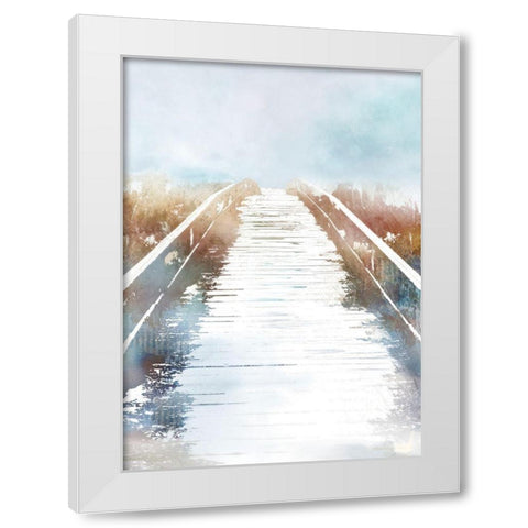 Unbridled Path I  White Modern Wood Framed Art Print by Roko, Ken