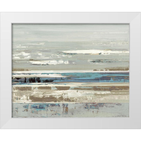 Eternal Horizon I White Modern Wood Framed Art Print by Mravyan, Valeria