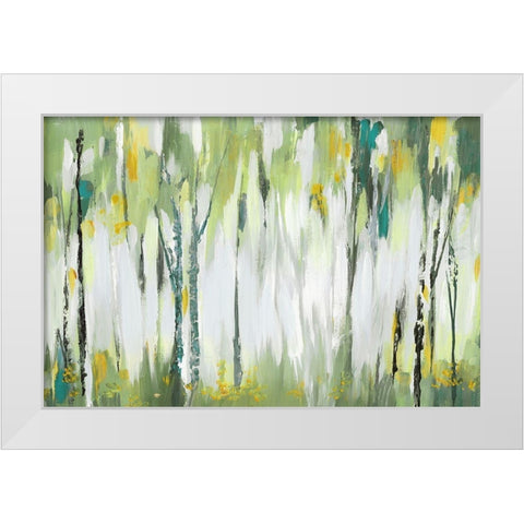Breezy I White Modern Wood Framed Art Print by Mravyan, Valeria