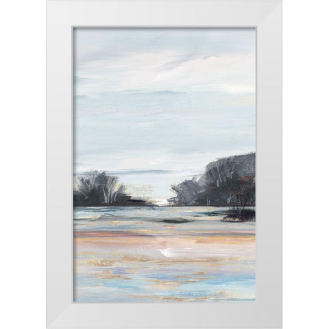 Organic Field I White Modern Wood Framed Art Print by Mravyan, Valeria