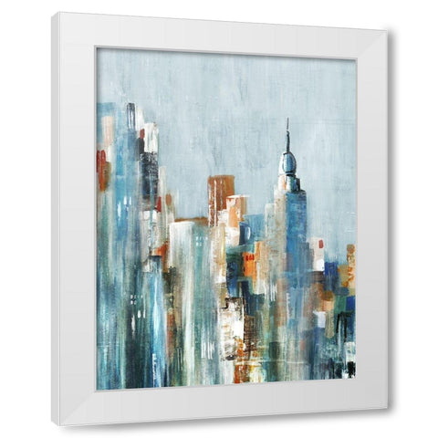 Channel IIIÂ  White Modern Wood Framed Art Print by LeraÂ 
