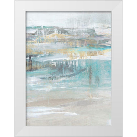 Living in A Transient Dream I  White Modern Wood Framed Art Print by Lera