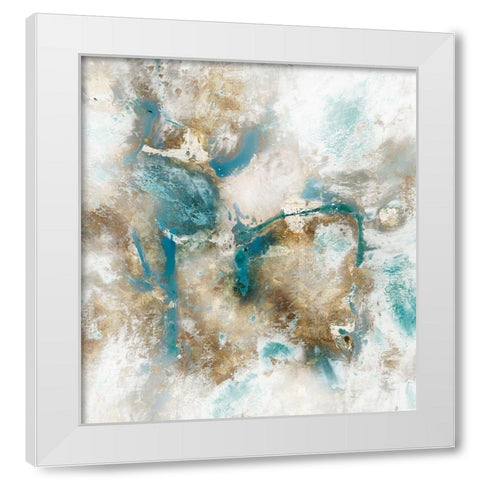 Disquiet White Modern Wood Framed Art Print by Jacobs, Elle