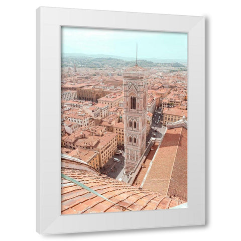 Sunkissed City White Modern Wood Framed Art Print by Liidermann, Lisa
