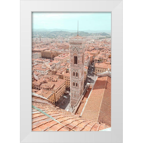 Sunkissed City White Modern Wood Framed Art Print by Liidermann, Lisa