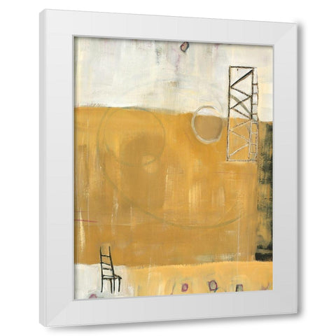 Warehouse Room A White Modern Wood Framed Art Print by Pulliam, Mark