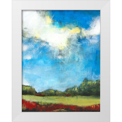 High II White Modern Wood Framed Art Print by Pulliam, Mark
