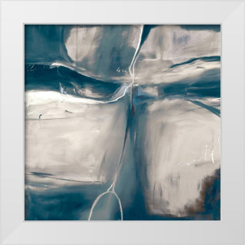 Seduction White Modern Wood Framed Art Print by Pulliam, Mark