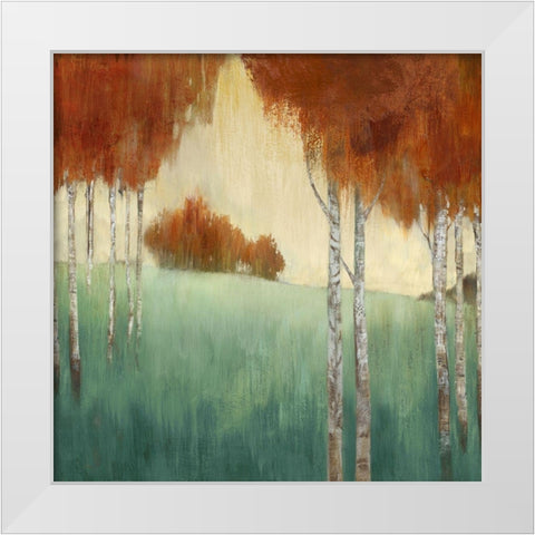 Spice Counry II White Modern Wood Framed Art Print by Woods, Maya