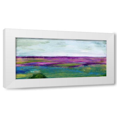 Pastoral  White Modern Wood Framed Art Print by Woods, Maya