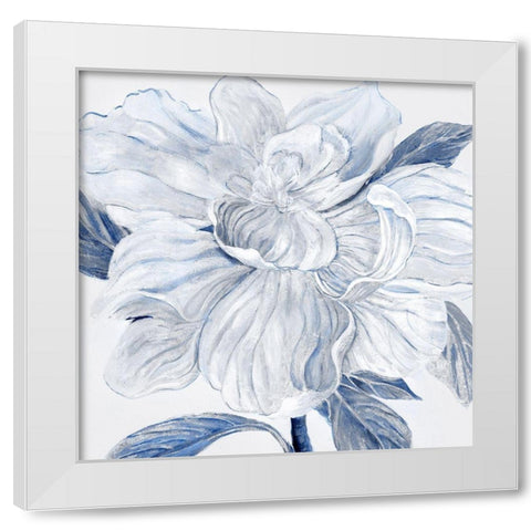 Fresh Petals I White Modern Wood Framed Art Print by Woods, Maya
