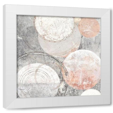 Over the Moon II  White Modern Wood Framed Art Print by Woods, Maya