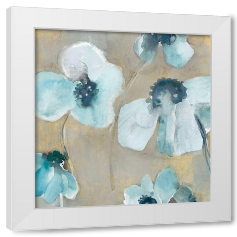 Nesting II   White Modern Wood Framed Art Print by Woods, Maya