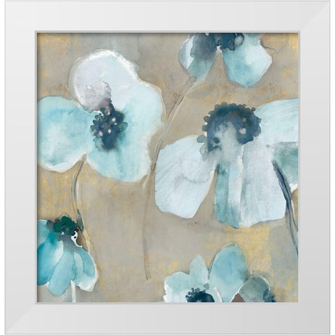 Nesting II   White Modern Wood Framed Art Print by Woods, Maya