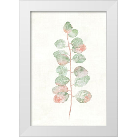 Florida Leaves I White Modern Wood Framed Art Print by Woods, Maya