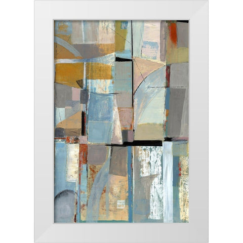 Brilliant Clouds II White Modern Wood Framed Art Print by Woods, Maya