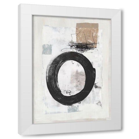 Open Skies  White Modern Wood Framed Art Print by Woods, Maya