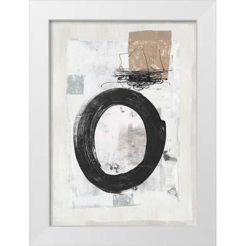 Open Skies  White Modern Wood Framed Art Print by Woods, Maya