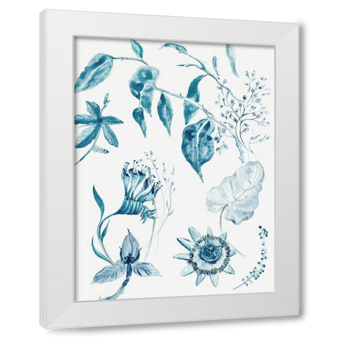 Jacobeen II White Modern Wood Framed Art Print by Woods, Maya