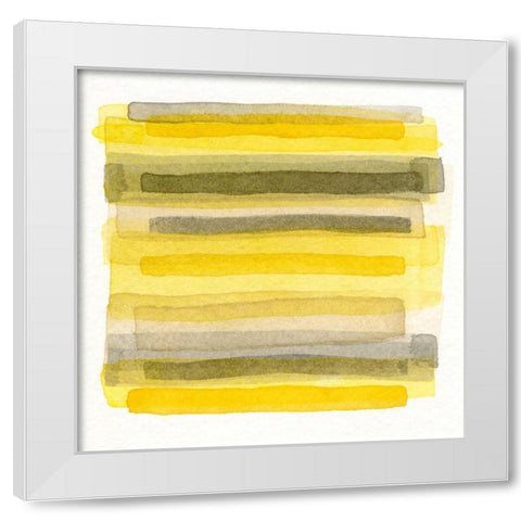 Citrus I White Modern Wood Framed Art Print by Nikki Galapon