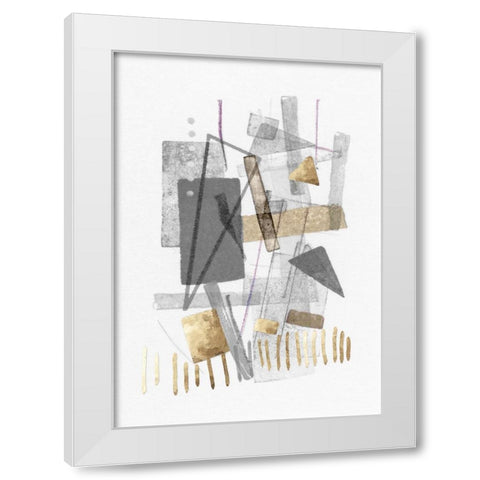 Fly City I White Modern Wood Framed Art Print by Galapon, Nicki