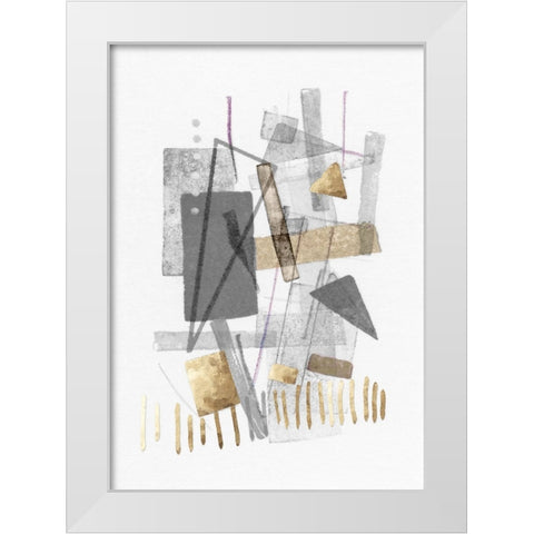 Fly City I White Modern Wood Framed Art Print by Galapon, Nicki
