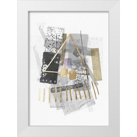 Fly City II  White Modern Wood Framed Art Print by Galapon, Nicki