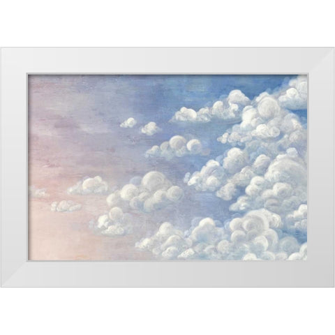 Gradient Sky I White Modern Wood Framed Art Print by Ciullini, Andrea