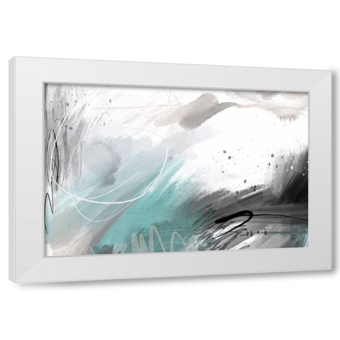 Delores Naskrent White Modern Wood Framed Art Print by Jejune