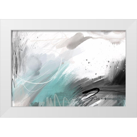 Delores Naskrent White Modern Wood Framed Art Print by Jejune