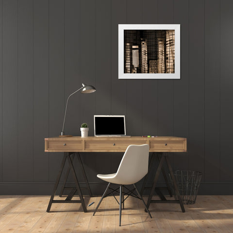 Industry II White Modern Wood Framed Art Print by Stelfox, Norm