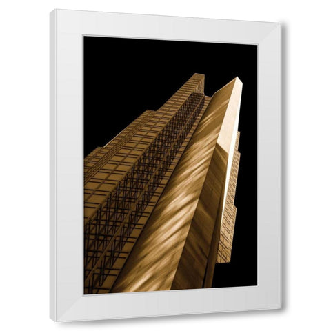 Go With Me  White Modern Wood Framed Art Print by Selfox, Norm